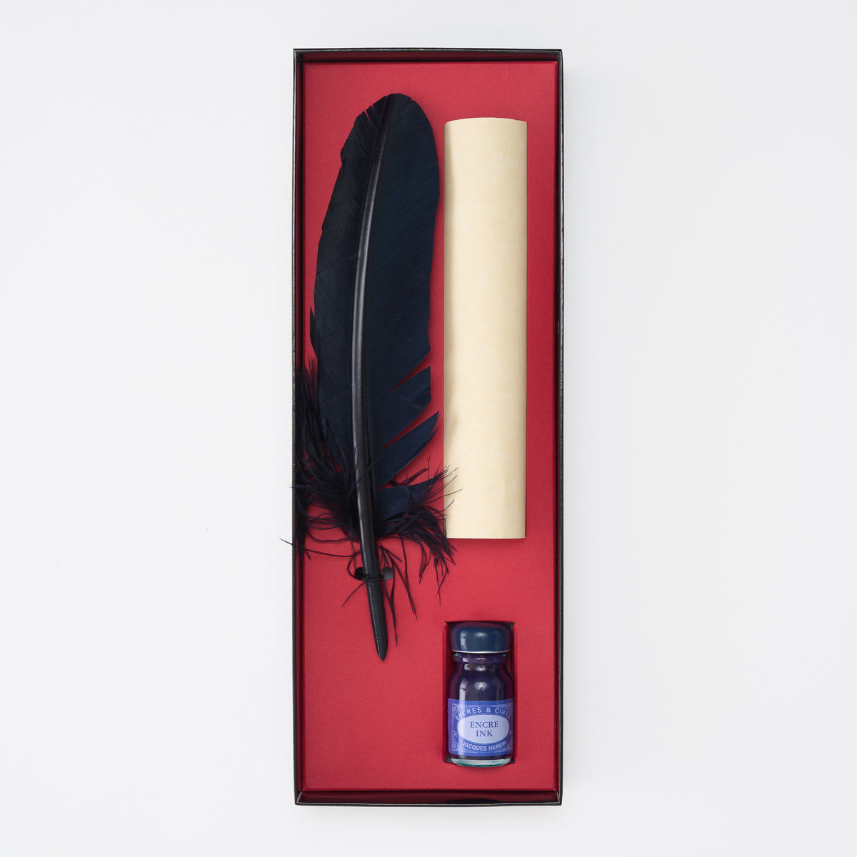Jacques Herbin Goose Quill Historical Writing Set