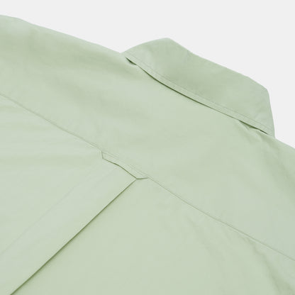 Japanese Typewriter Cotton Gardening Chemise in Celery