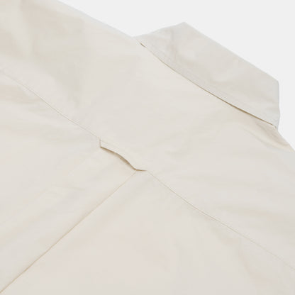 Japanese Typewriter Cotton Gardening Chemise in Porcelain