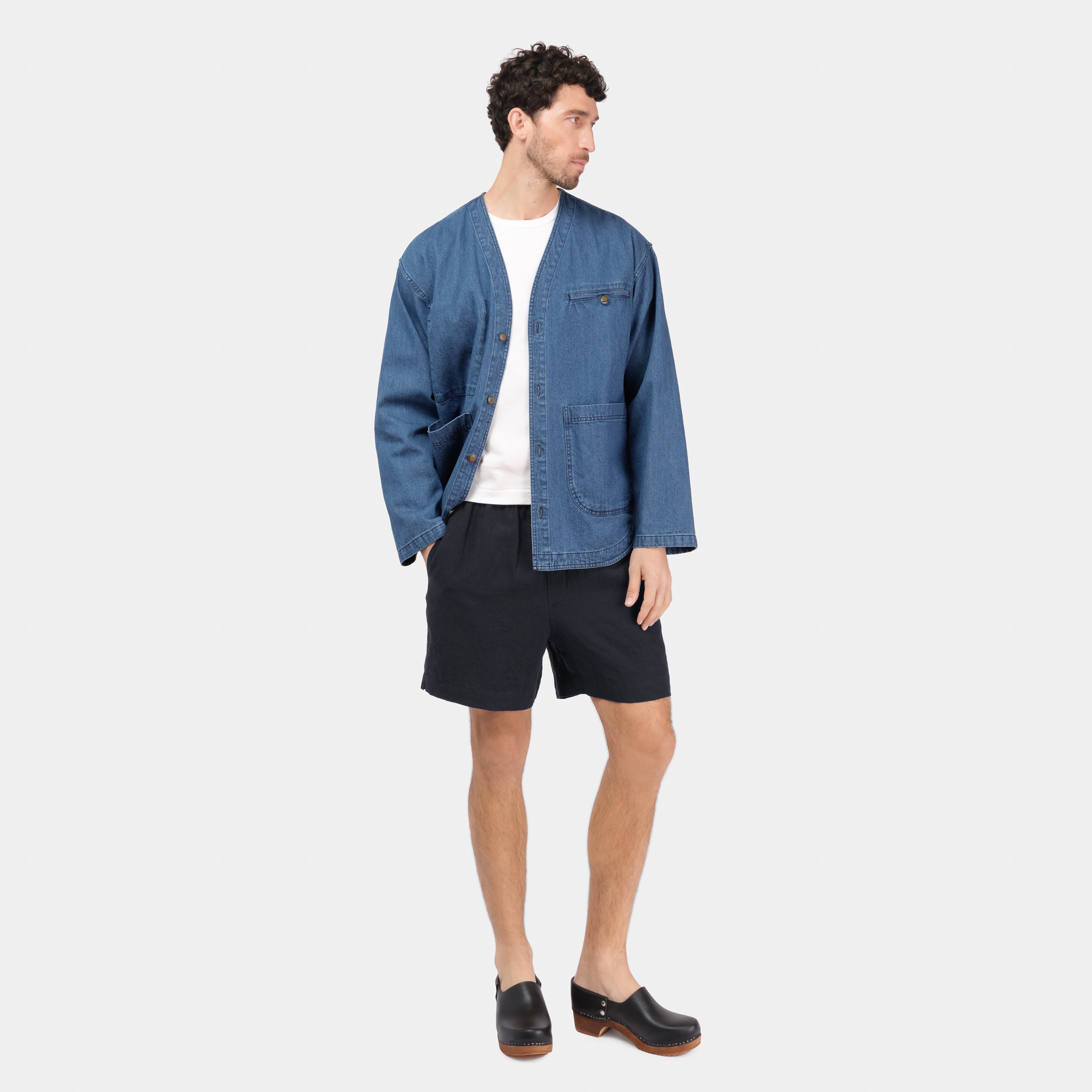 Japanese Denim Easy Gardening Jacket – Gardenheir