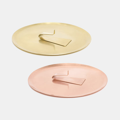Japanese Metal Incense Coil Stand