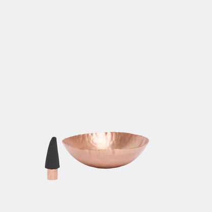 Japanese Incense Holder with Rounded Vessel