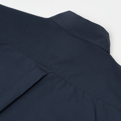 Japanese Typewriter Cotton Gardening Chemise in Ink