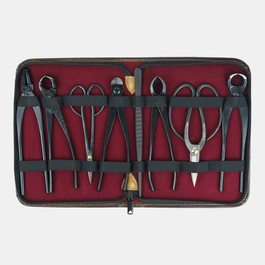 Kaneshin Japanese Bonsai Master Tool Set - 8 Piece
