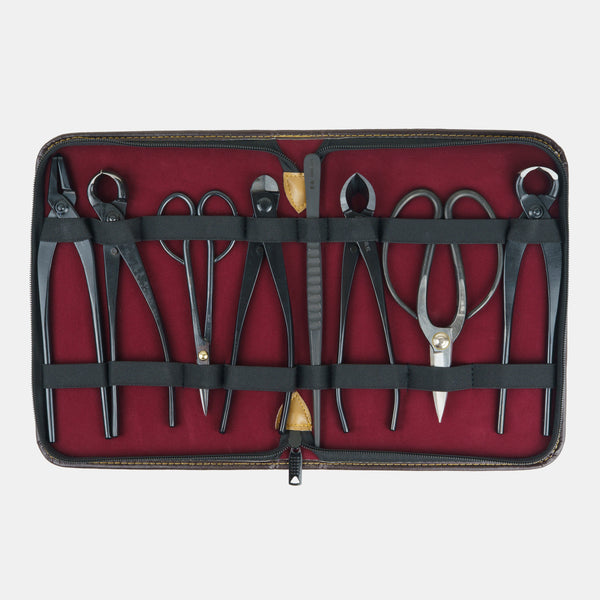Kaneshin Japanese Bonsai Master Tool Set - 8 Piece – Gardenheir