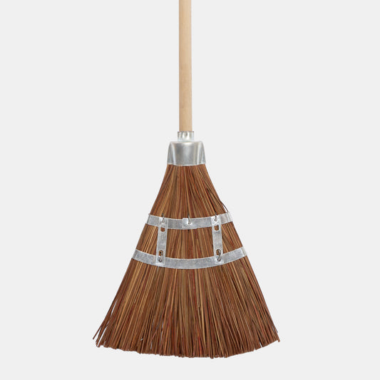 German Stiff Palm Fiber Broom