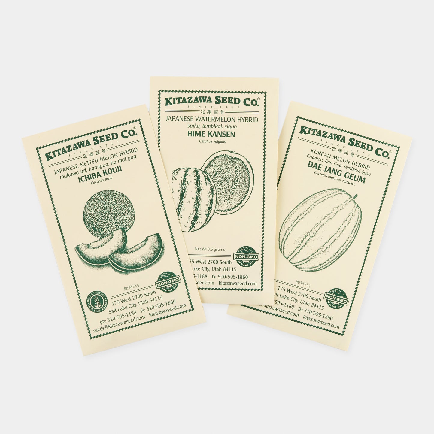 Kitazawa Melon Seed Collection Set