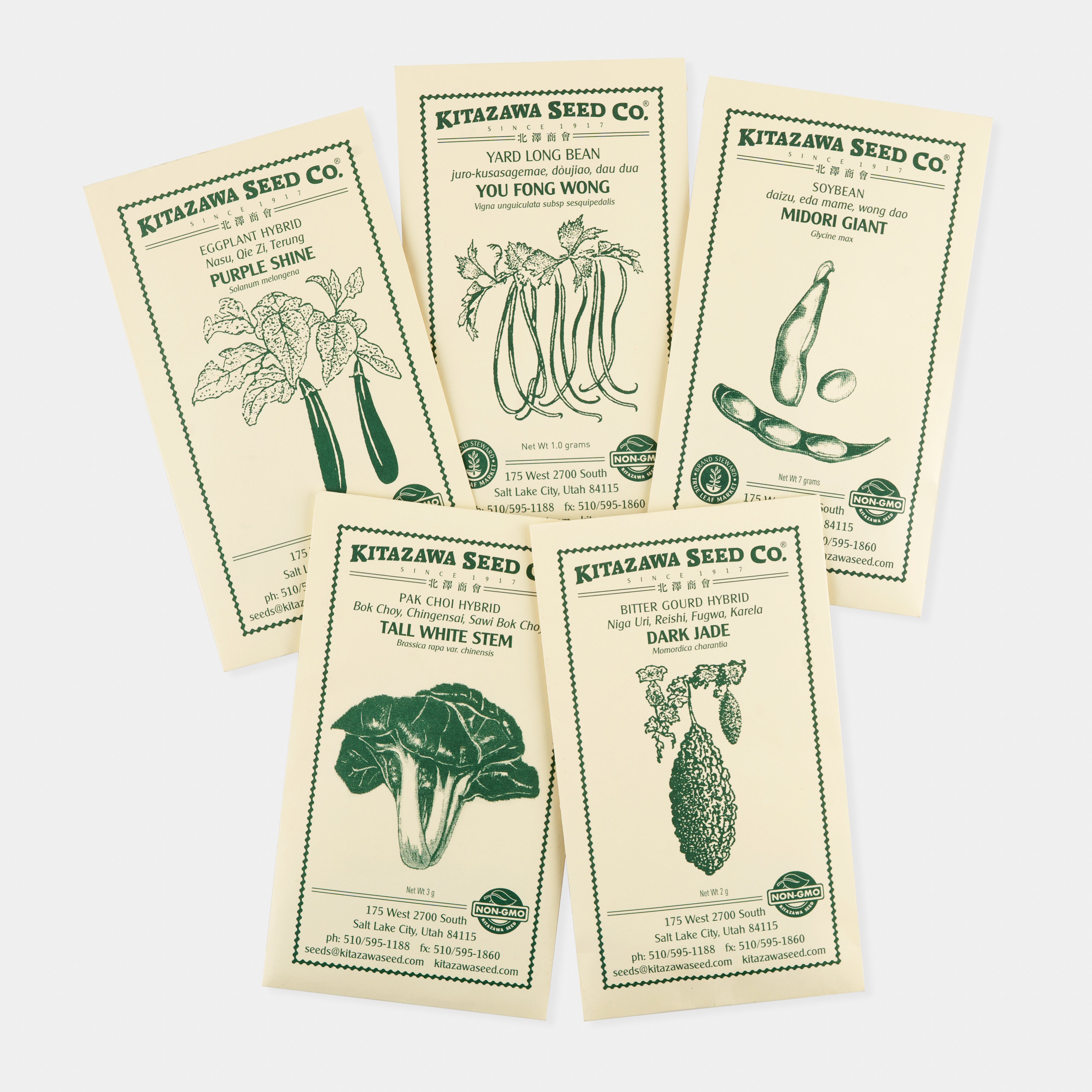 Kitazawa Vegetables Seed Collection Set – Gardenheir