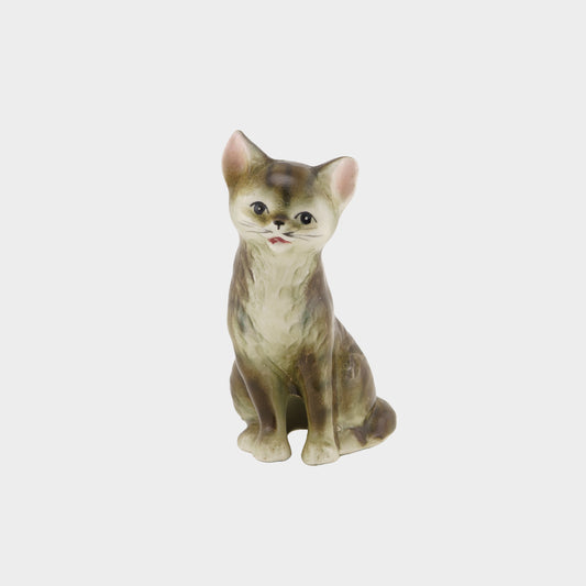Vintage Porcelain Cat, Japan