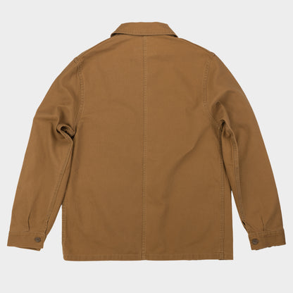 Le Laboureur x Gardenheir French Cotton Work Jacket in Stonewashed Hazelnut