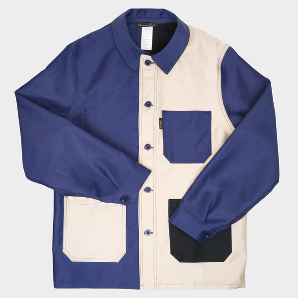 オ*ブ様 Le Laboureur FRENCH WORK JACKET Mol Le Laboureur French Cotton Work Jacket in Safety Orange – Gardenheir