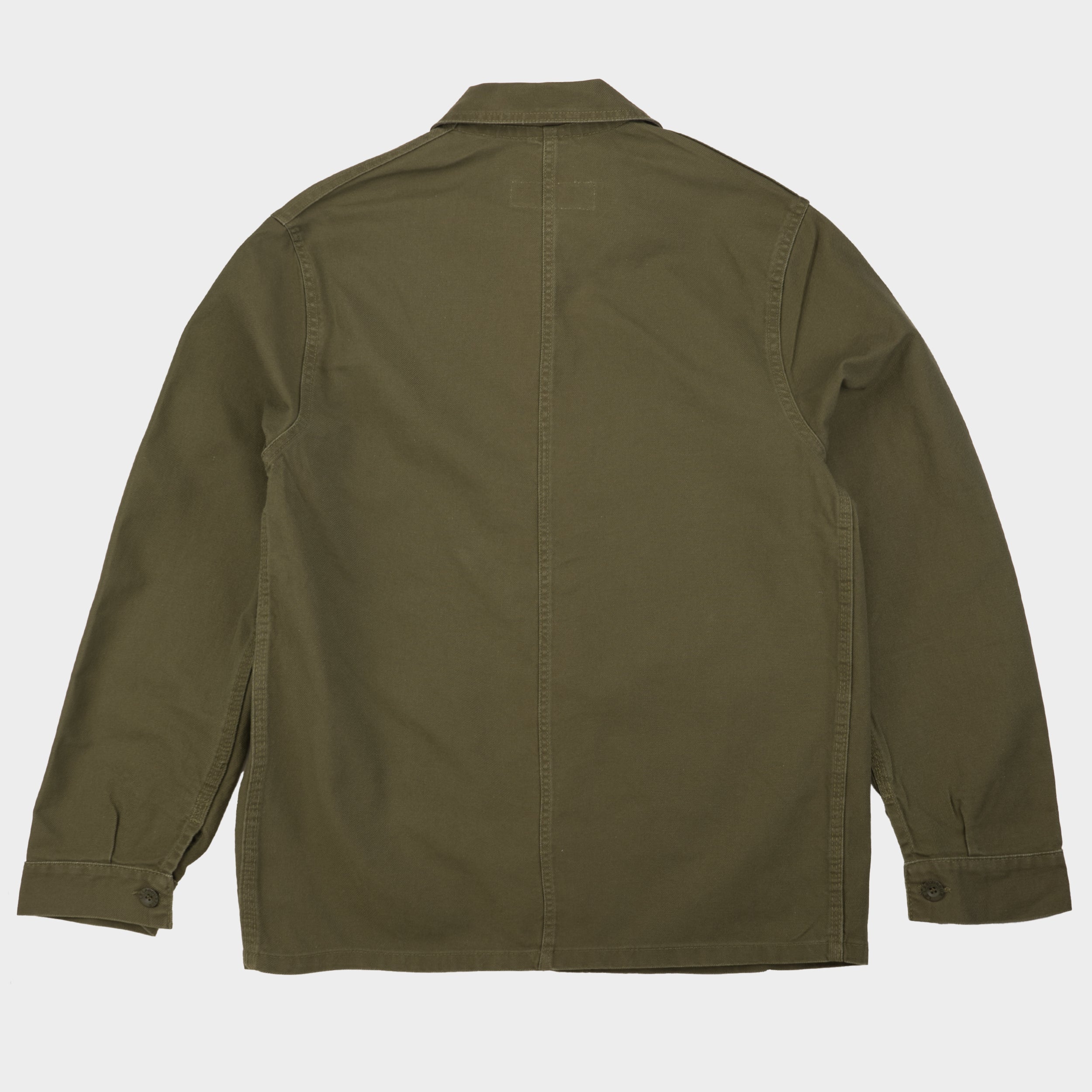 Le Laboureur x Gardenheir French Cotton Work Jacket in Stonewashed Oli