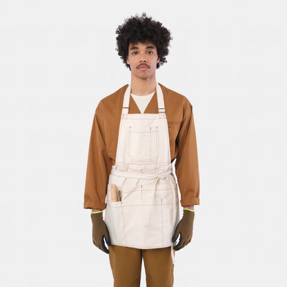 Work Apron in Natural