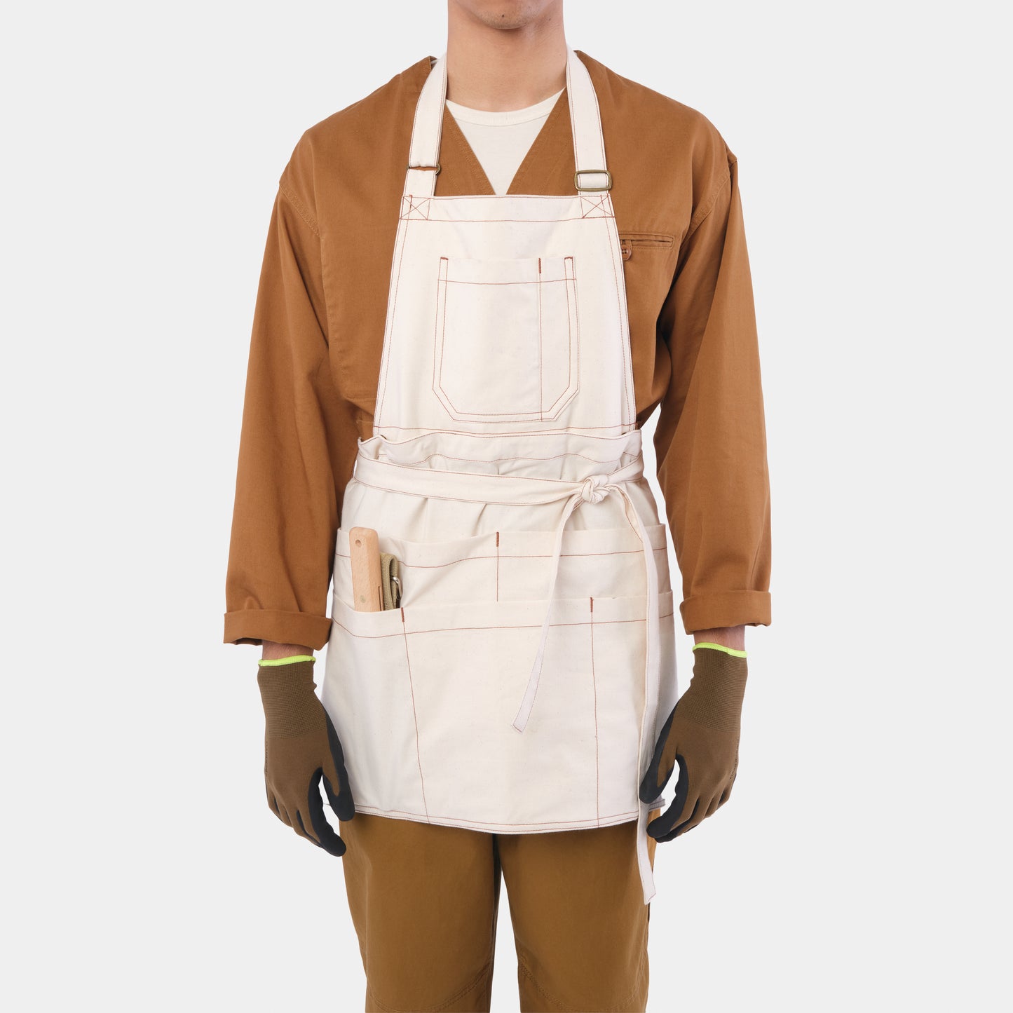 Work Apron in Natural