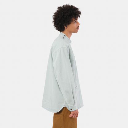 Japanese Denim Gardening Smock in Light Denim
