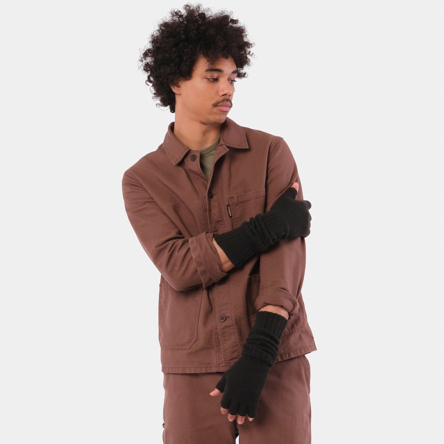 Himalayan Cashmere Long Fingerless Gloves