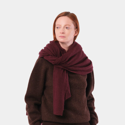 Himalayan Cashmere Aviator Wrap Scarf