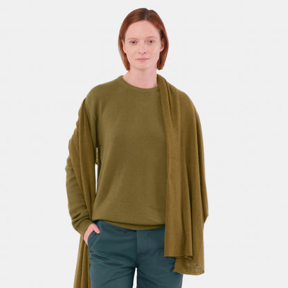 Himalayan Cashmere Aviator Wrap Scarf