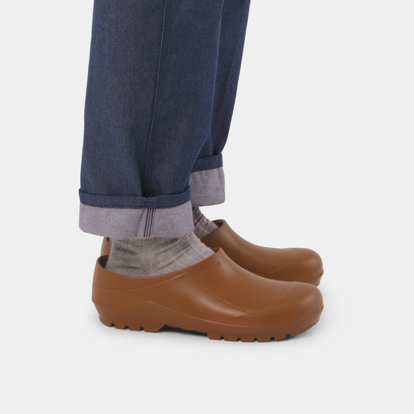 Italian Garden Clogs in Caramel