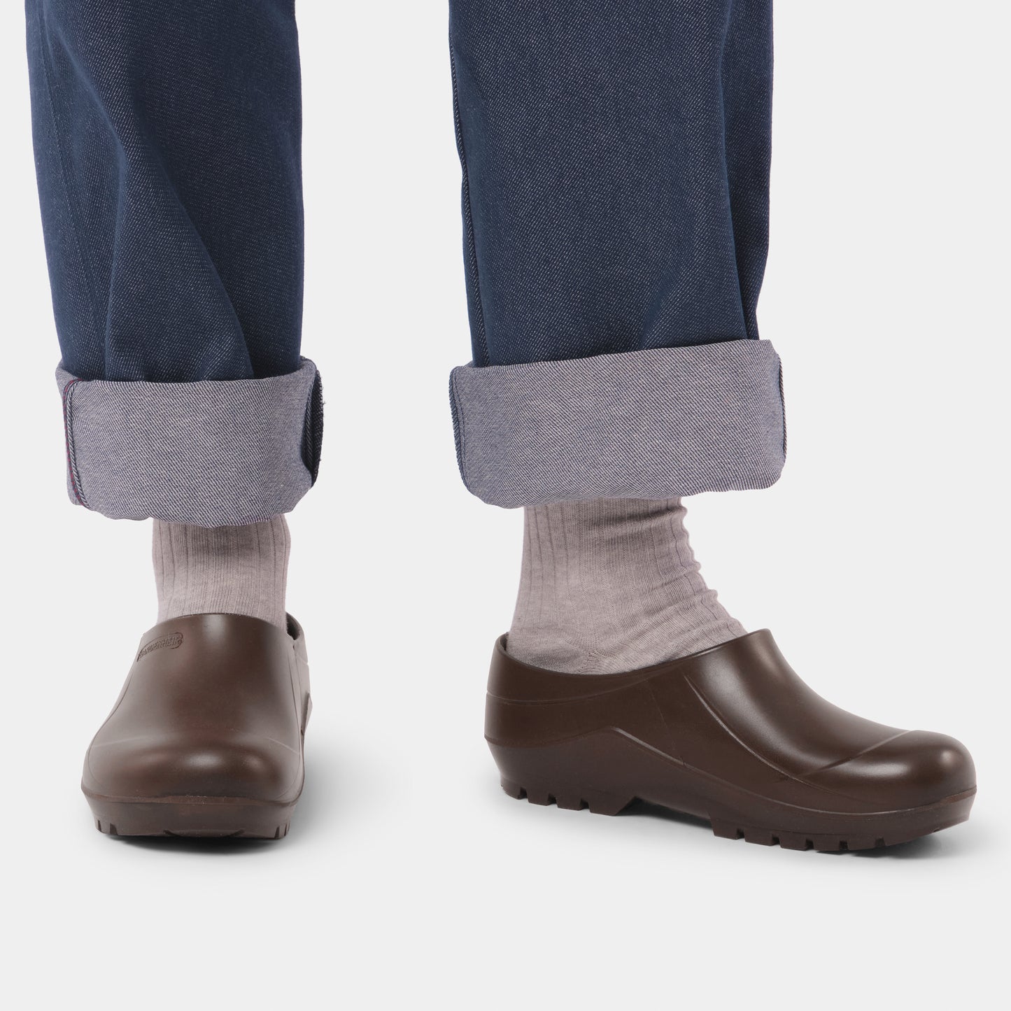 Italian Garden Clogs in Brown