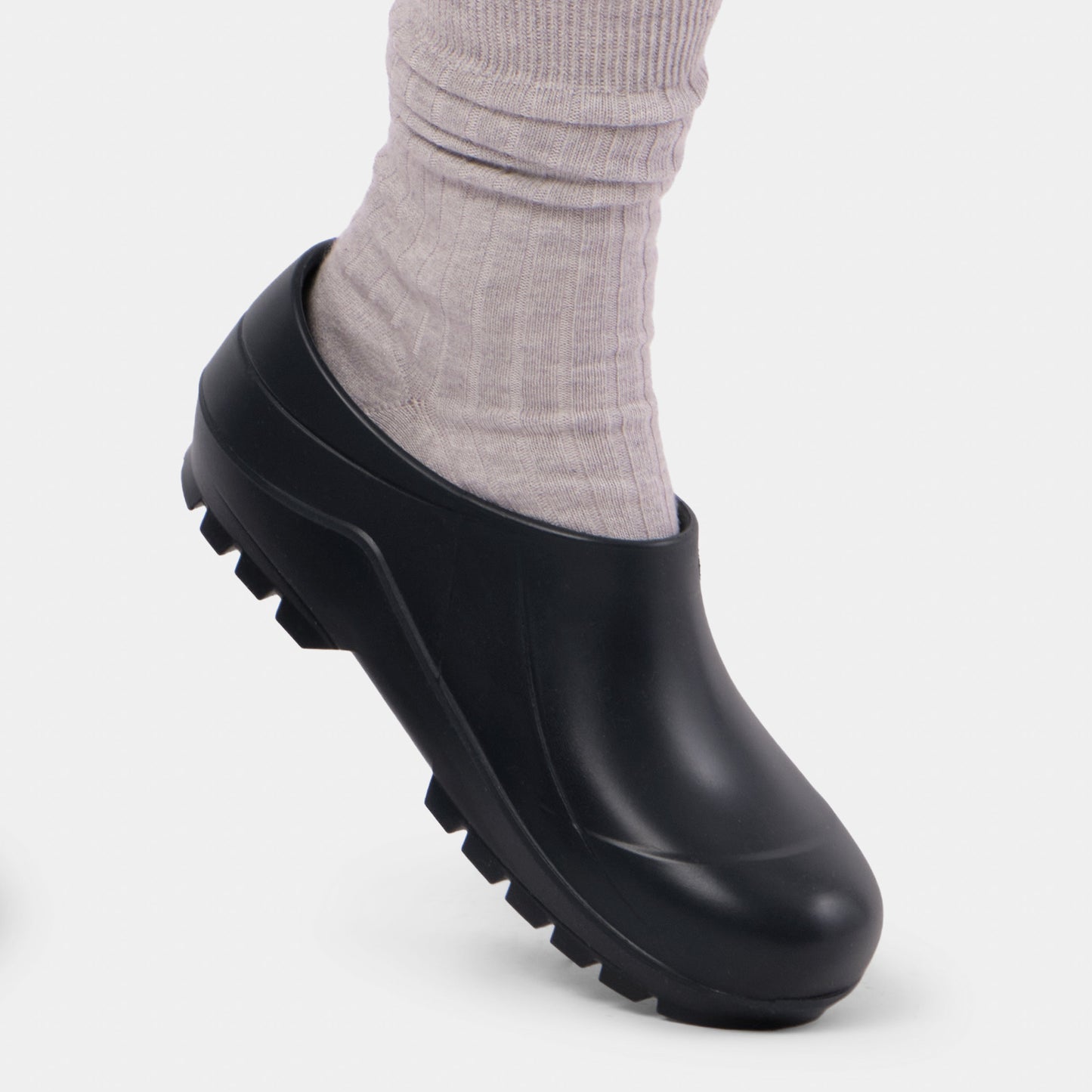 Italian Garden Clogs in Black