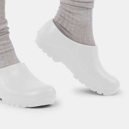 Italian Garden Clogs in White