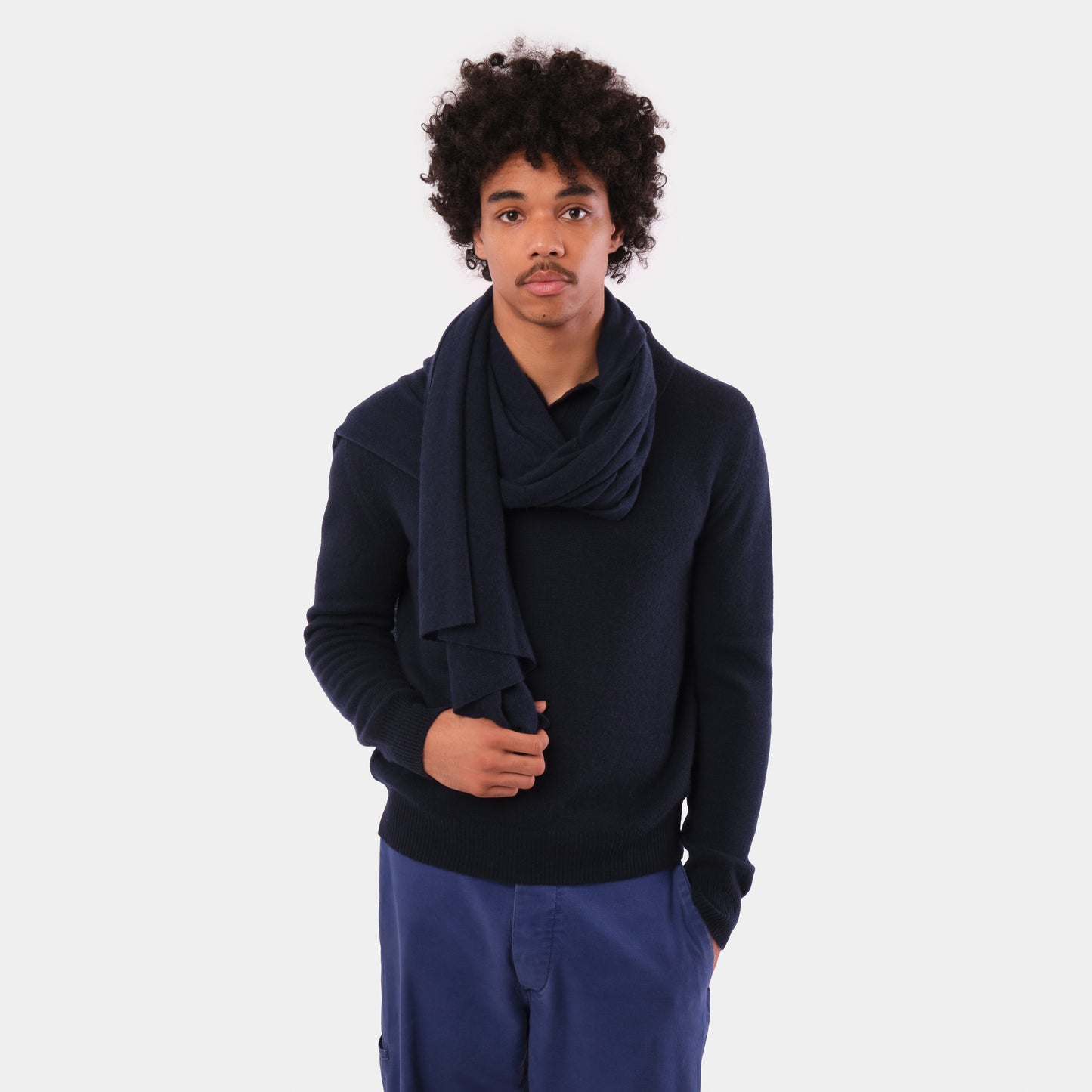 Himalayan Cashmere Aviator Wrap Scarf