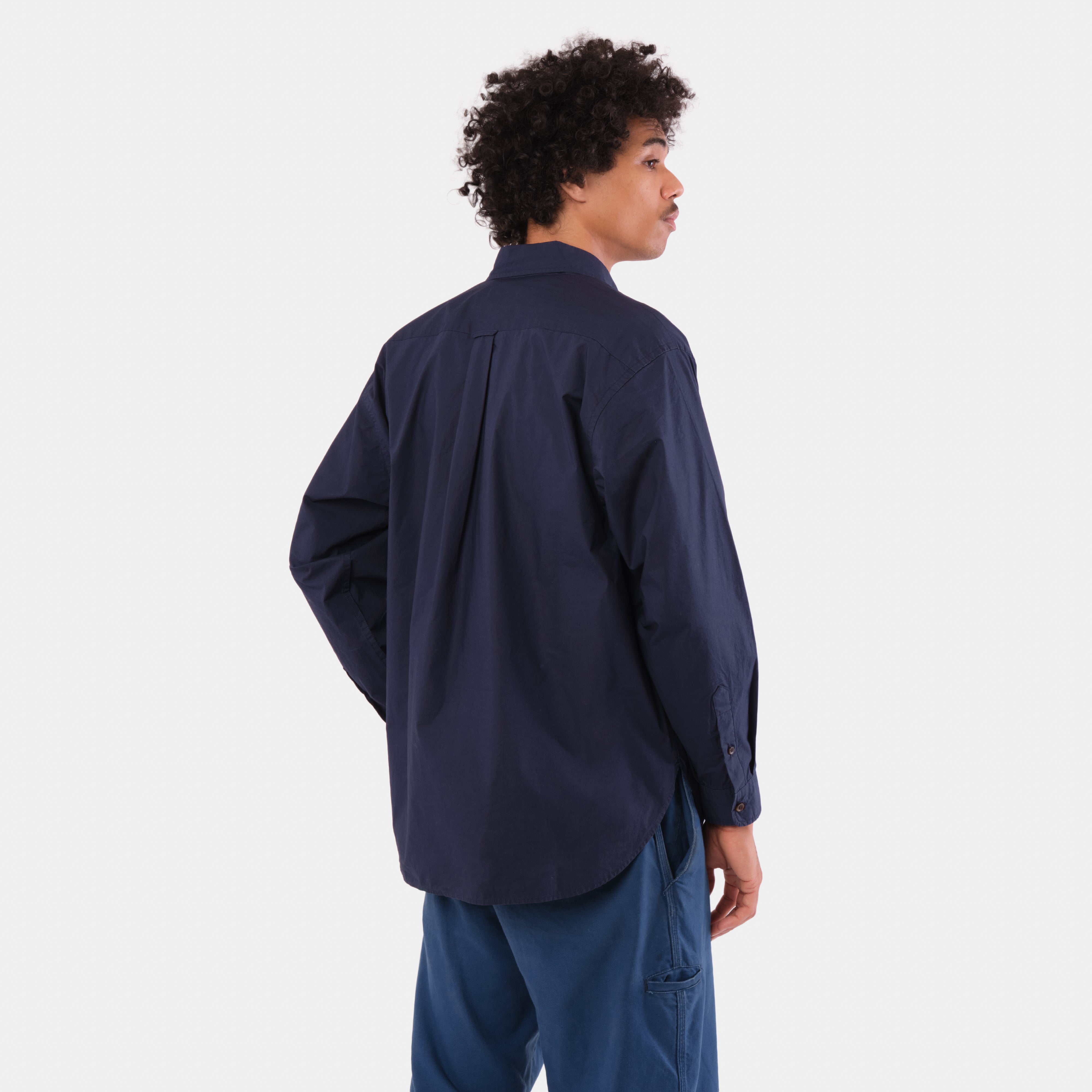 Japanese Typewriter Cotton Gardening Chemise in Ink – Gardenheir