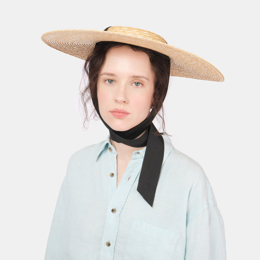 Italian Pastorale Straw Hat