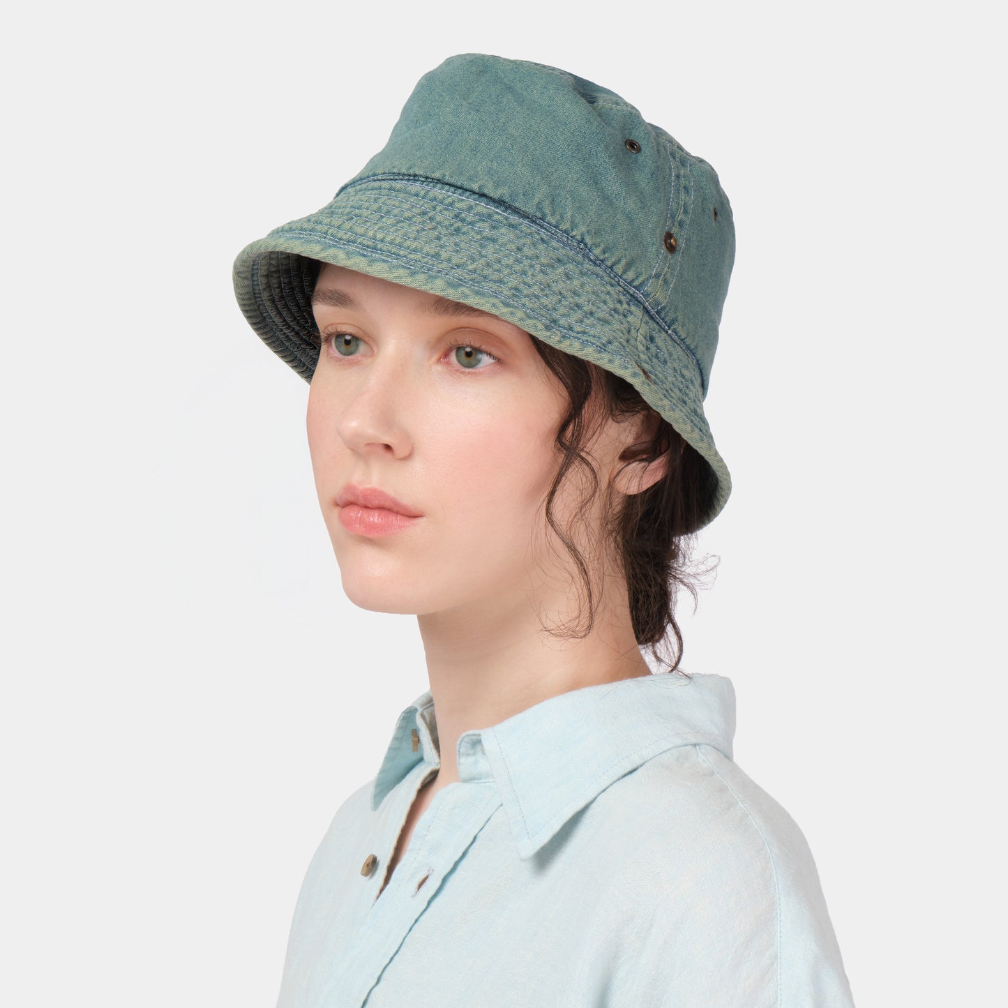Italian Washed Cotton Bucket Hat