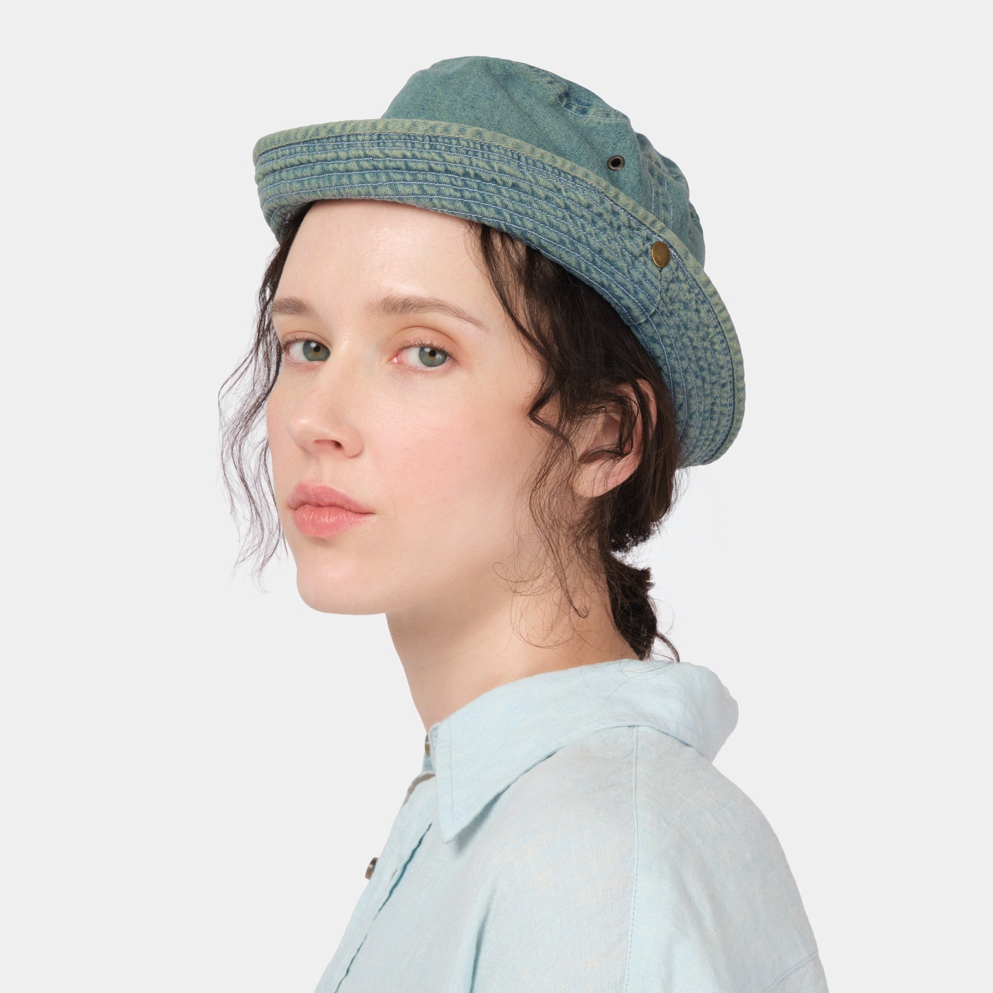 Italian Washed Cotton Bucket Hat
