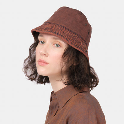Italian Washed Cotton Bucket Hat