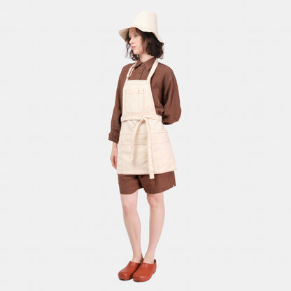 Work Apron in Natural
