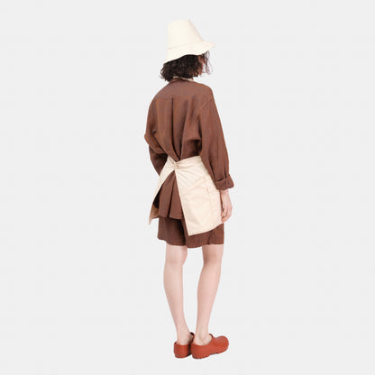 Work Apron in Natural