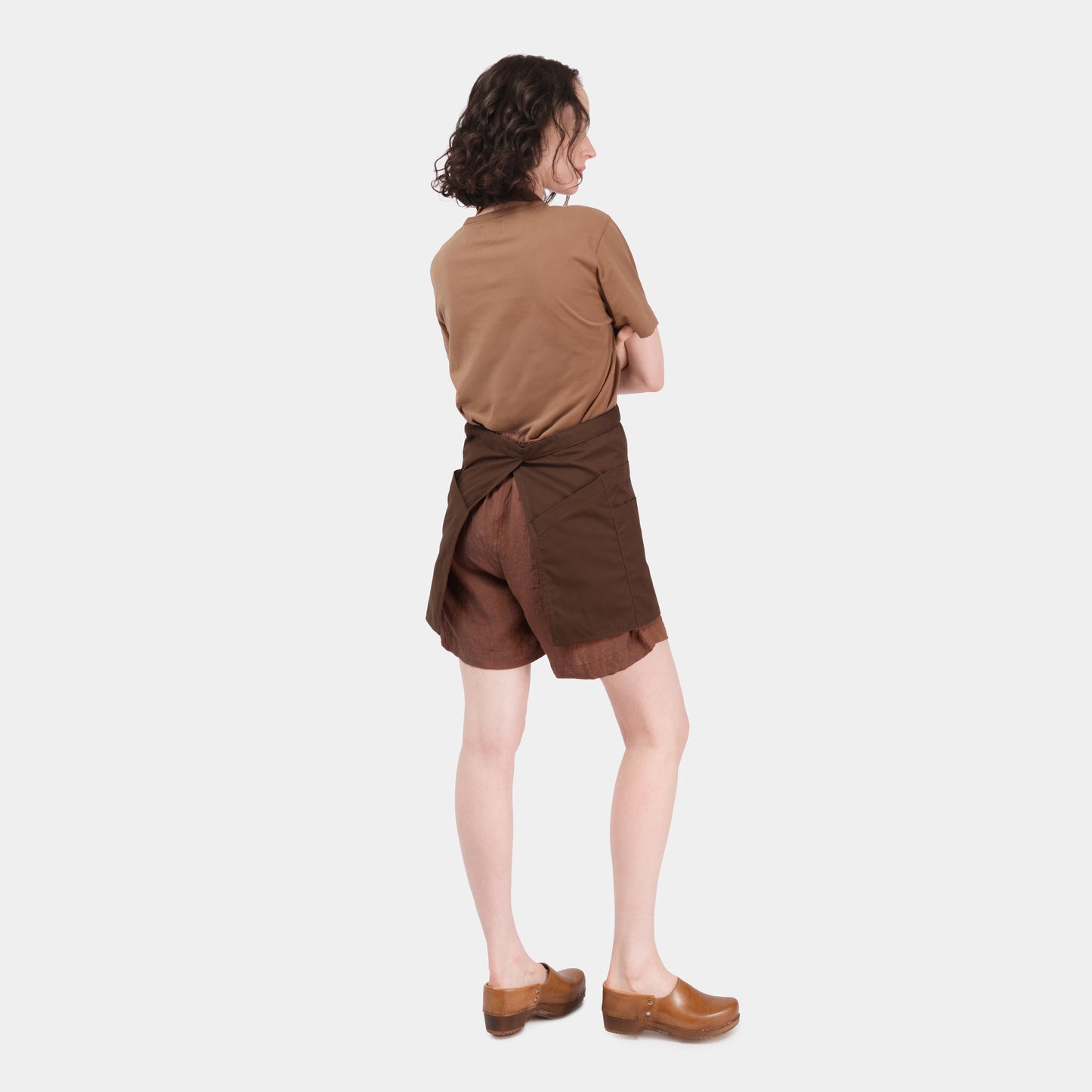 Work Apron in Brown