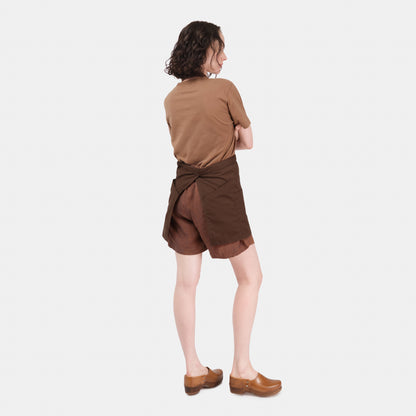 Work Apron in Brown