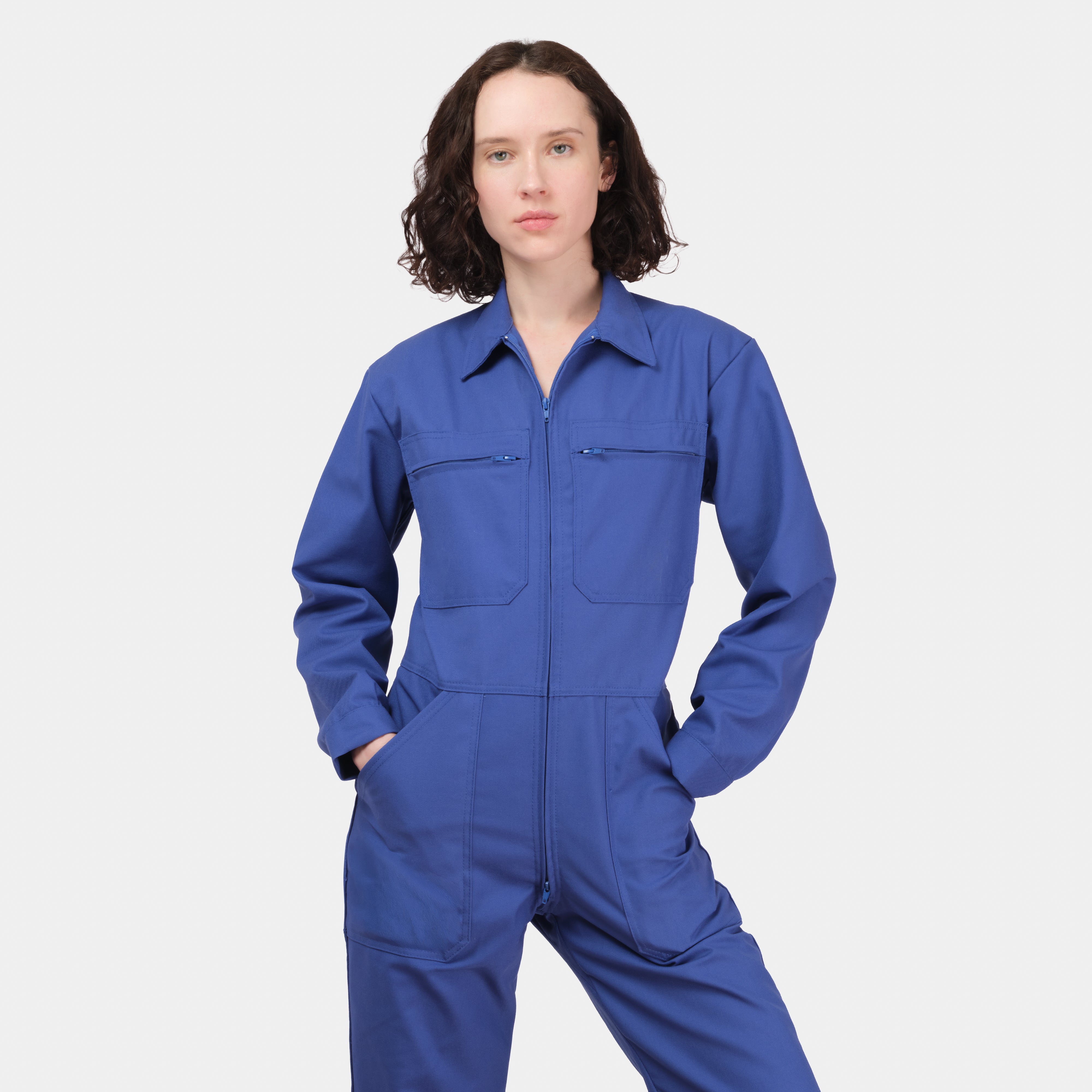 Le Laboureur French Cotton Coveralls in French Blue – Gardenheir