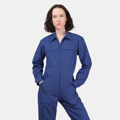 Le Laboureur French Cotton Coveralls in French Blue