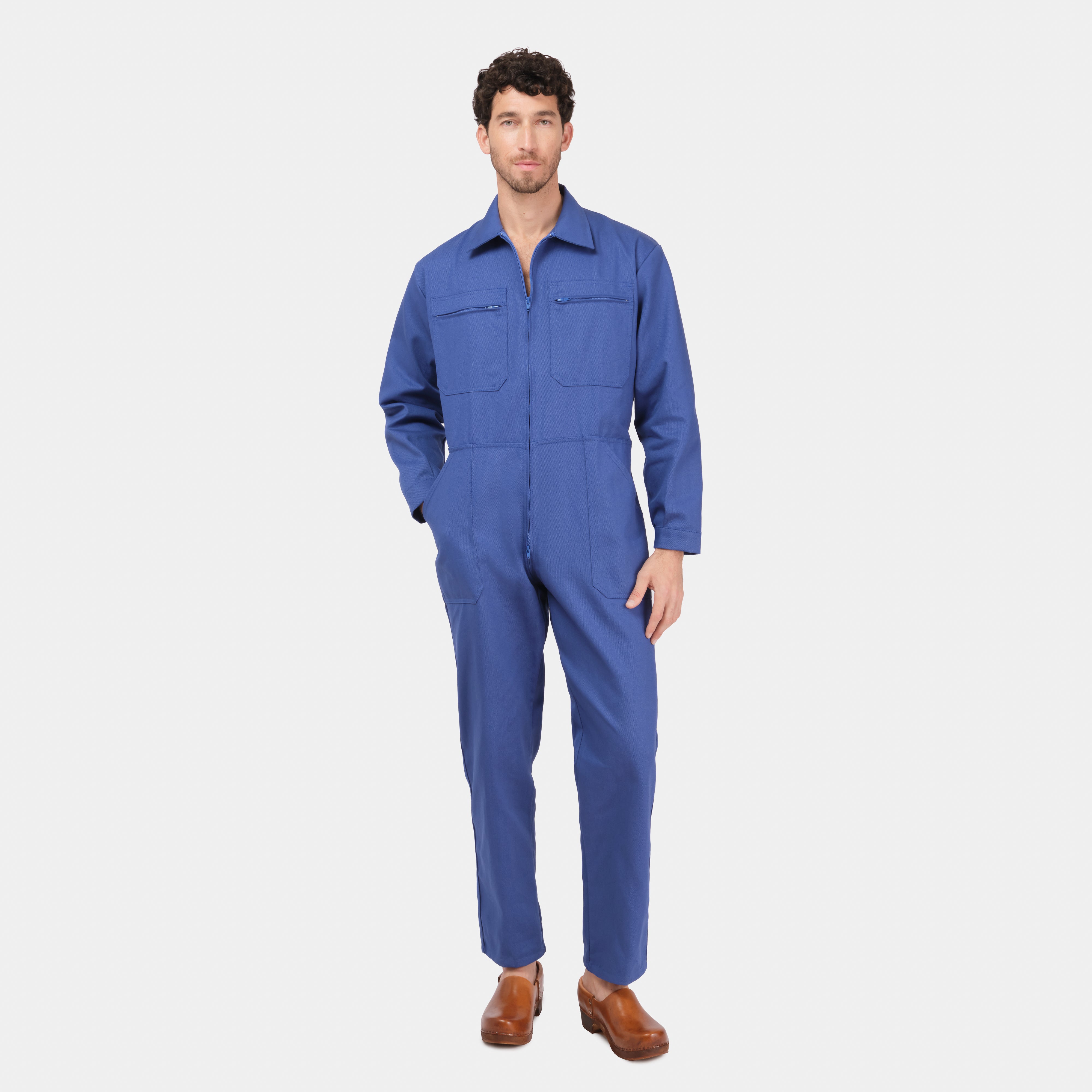 Le Laboureur French Cotton Coveralls in French Blue – Gardenheir