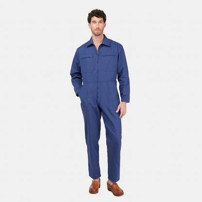 Le Laboureur French Cotton Coveralls in French Blue
