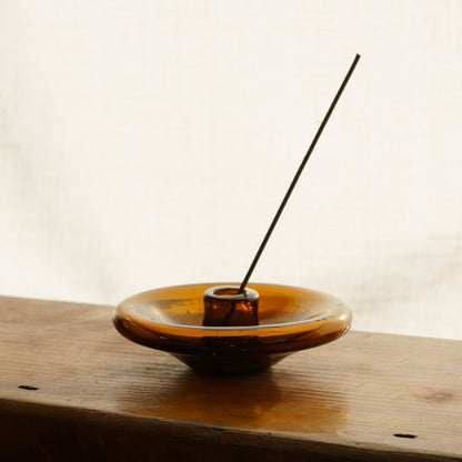Glass Incense Holder