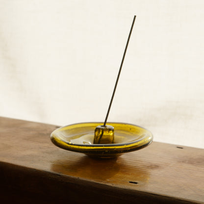 Glass Incense Holder