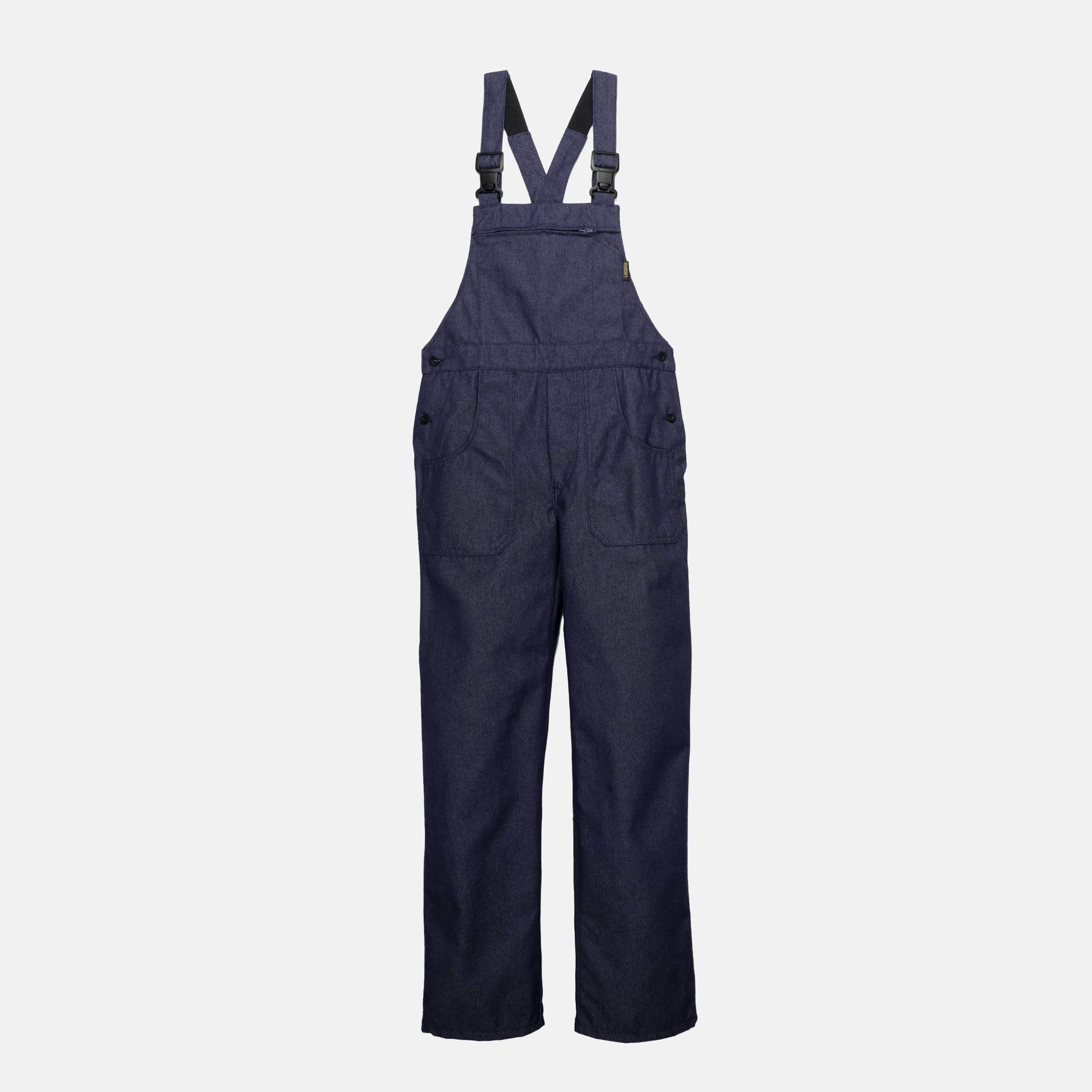 Le Laboureur French Cotton Work Pant in French Blue — GARDENHEIR