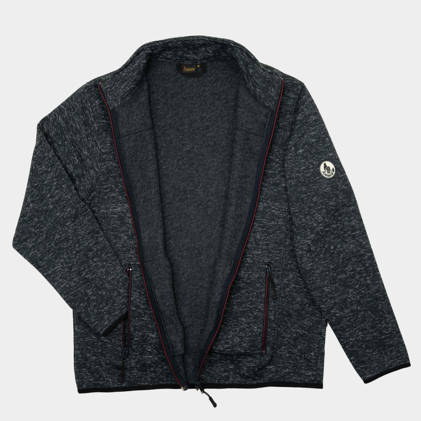 Le Laboureur Knitted Fleece Jacket