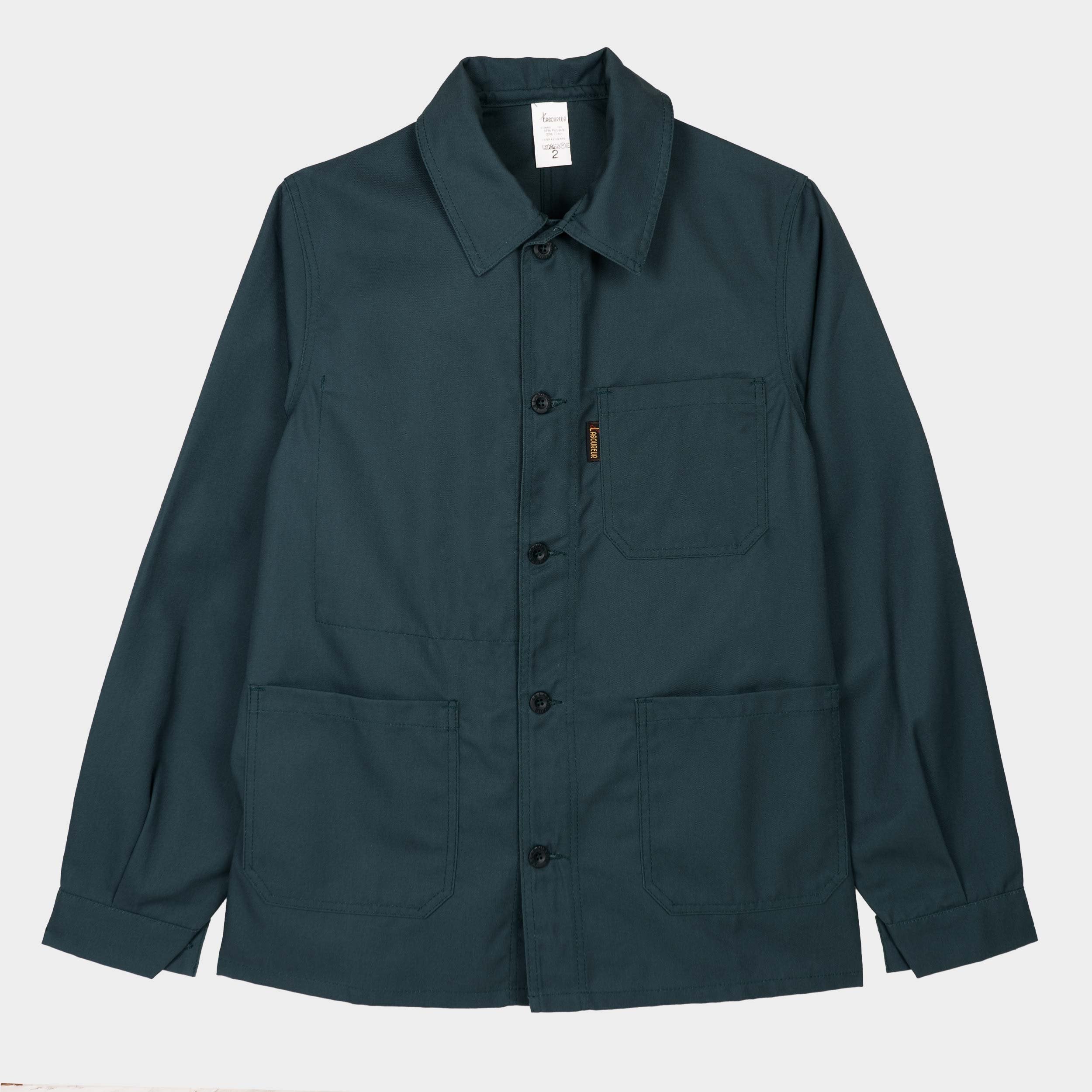 Le Laboureur Work Jacket in French Green