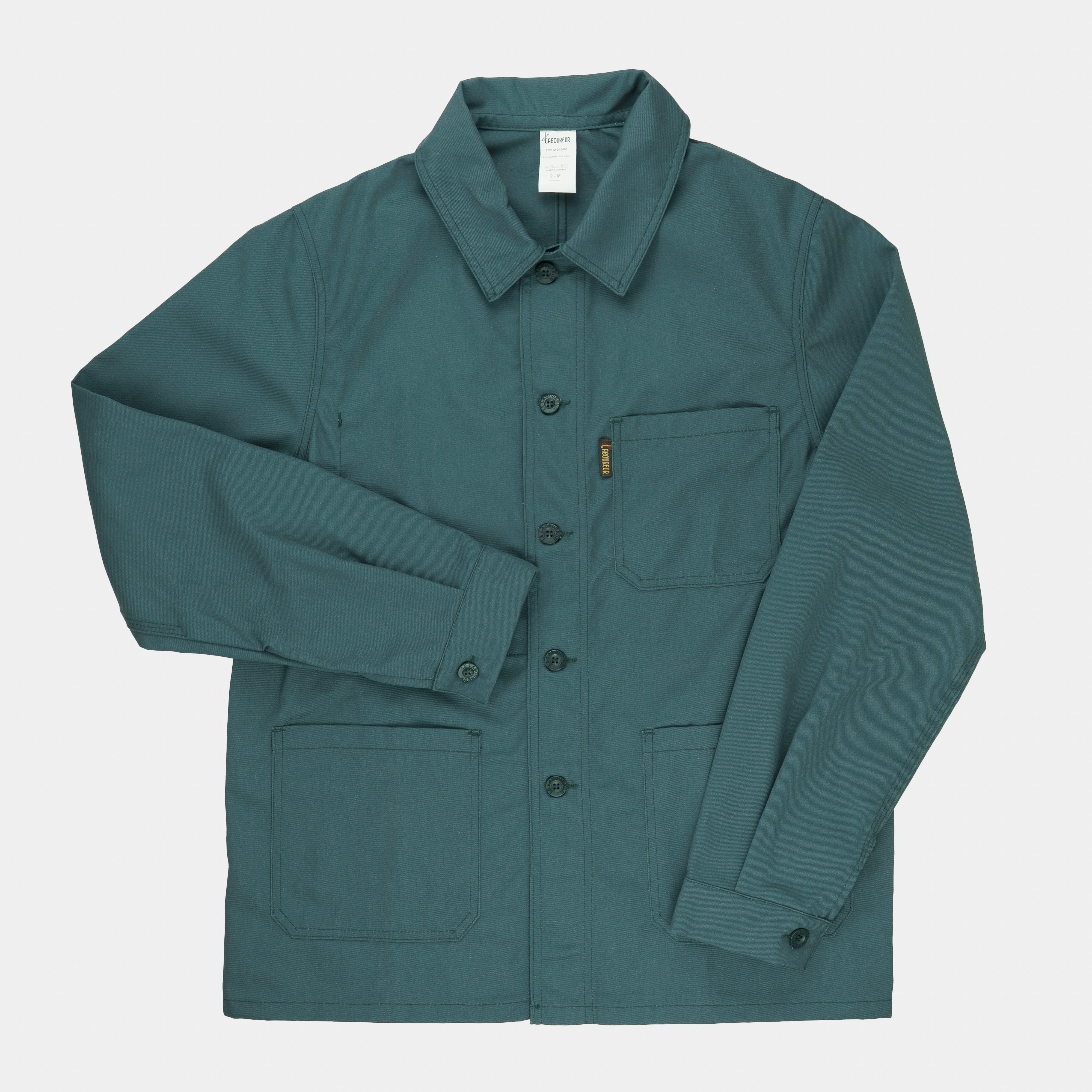 Le Laboureur Work Jacket in French Green