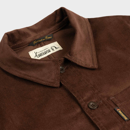 Le Laboureur X Gardenheir Fine Corduroy Work Jacket in Sable