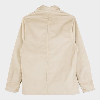 Le Laboureur X Gardenheir Fine Corduroy Work Jacket in Salt