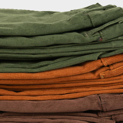 Le Laboureur X Gardenheir Fine Corduroy Work Pant in Evergreen