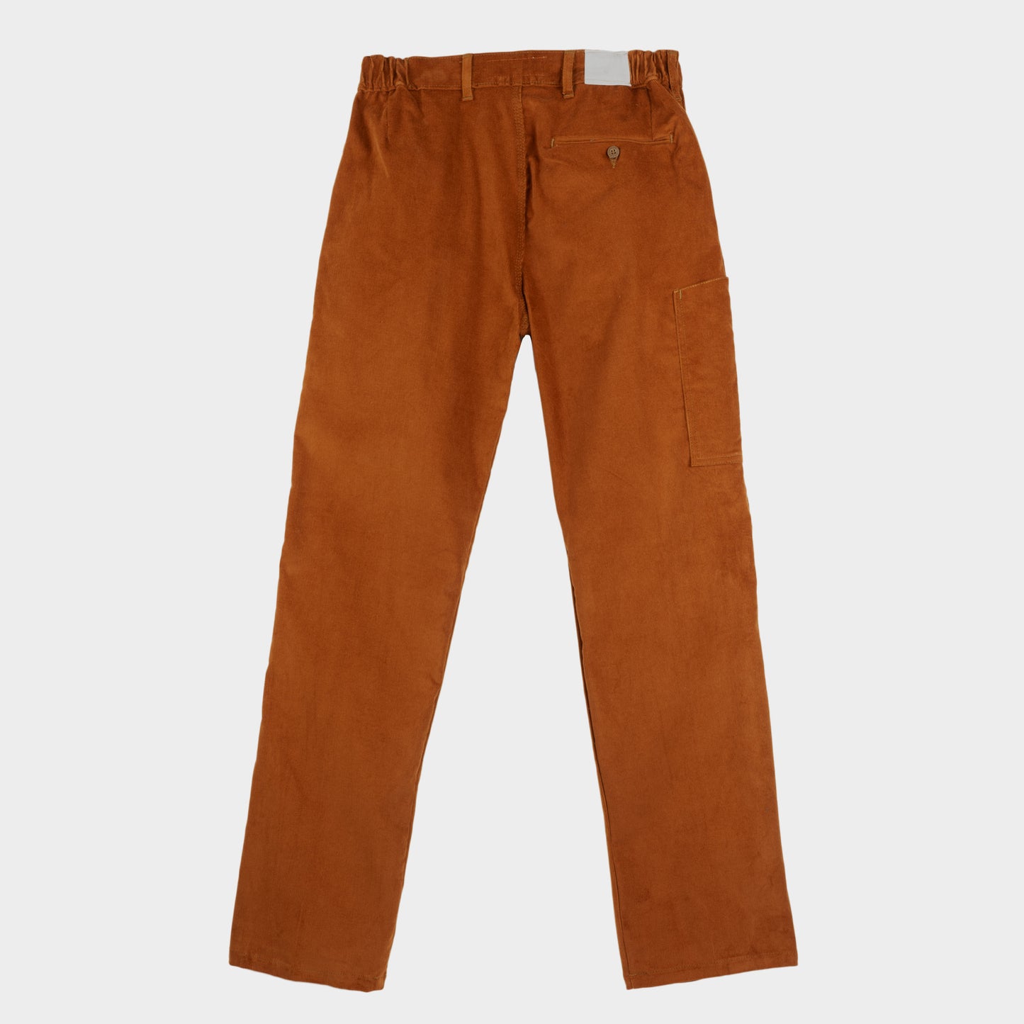 Le Laboureur X Gardenheir Fine Corduroy Work Pant in Rust